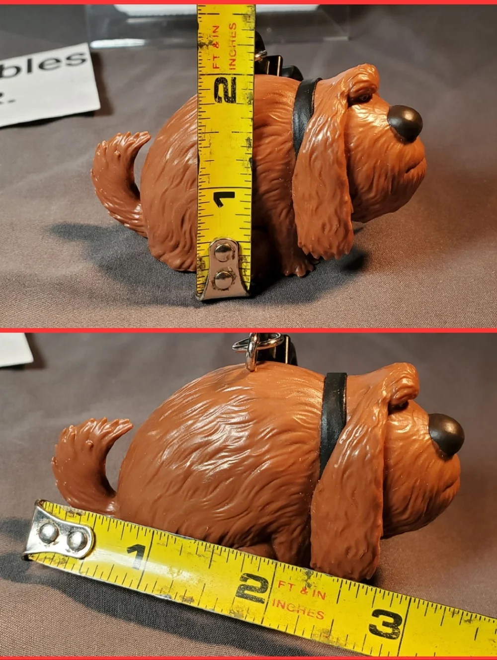 The Secret Life of Pets Max & Duke Figural Keychains - McDonald's Happy Meal